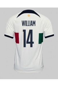 Fotbalové Dres Portugalsko William Carvalho #14 Venkovní Oblečení MS 2022 Krátký Rukáv